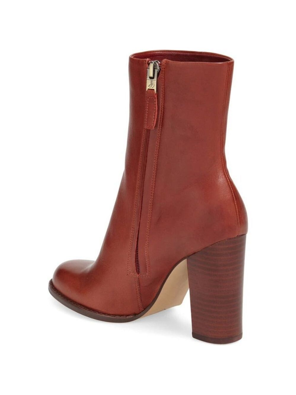 Sam Edelman Women's Reyes Boot Rust Red - Picture 3 of 15